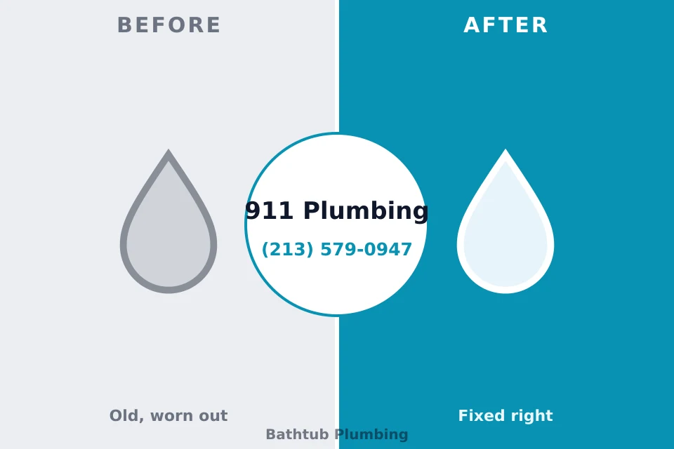 Before and after: plumbing company Seneca Knolls, NY